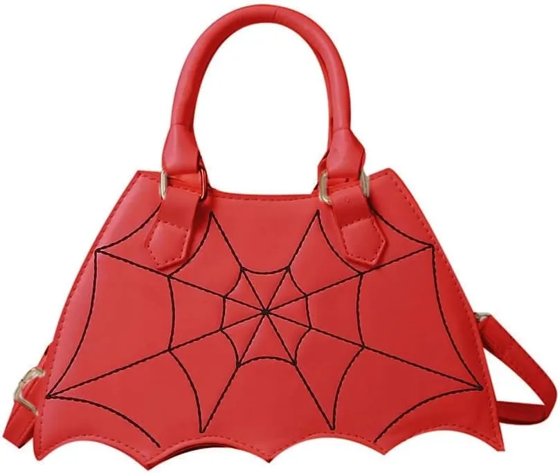 Bat Shape Shoulder Bag Unique Leathers Crossbody Bag Women Handbags Bag Fashion Messenger Bag for Women Lady Girl