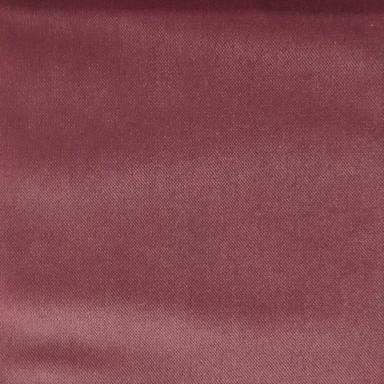 Belvedere - Premium Plush Sateen Plain Velvet Upholstery Fabric Midnight