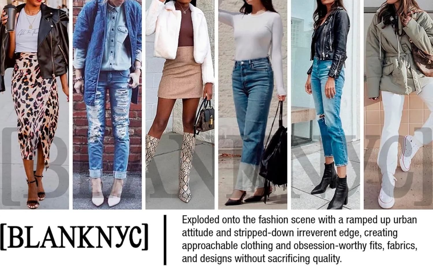 [BLANKNYC] Women's Denim Distressed Cuffed Short, Blue, 24