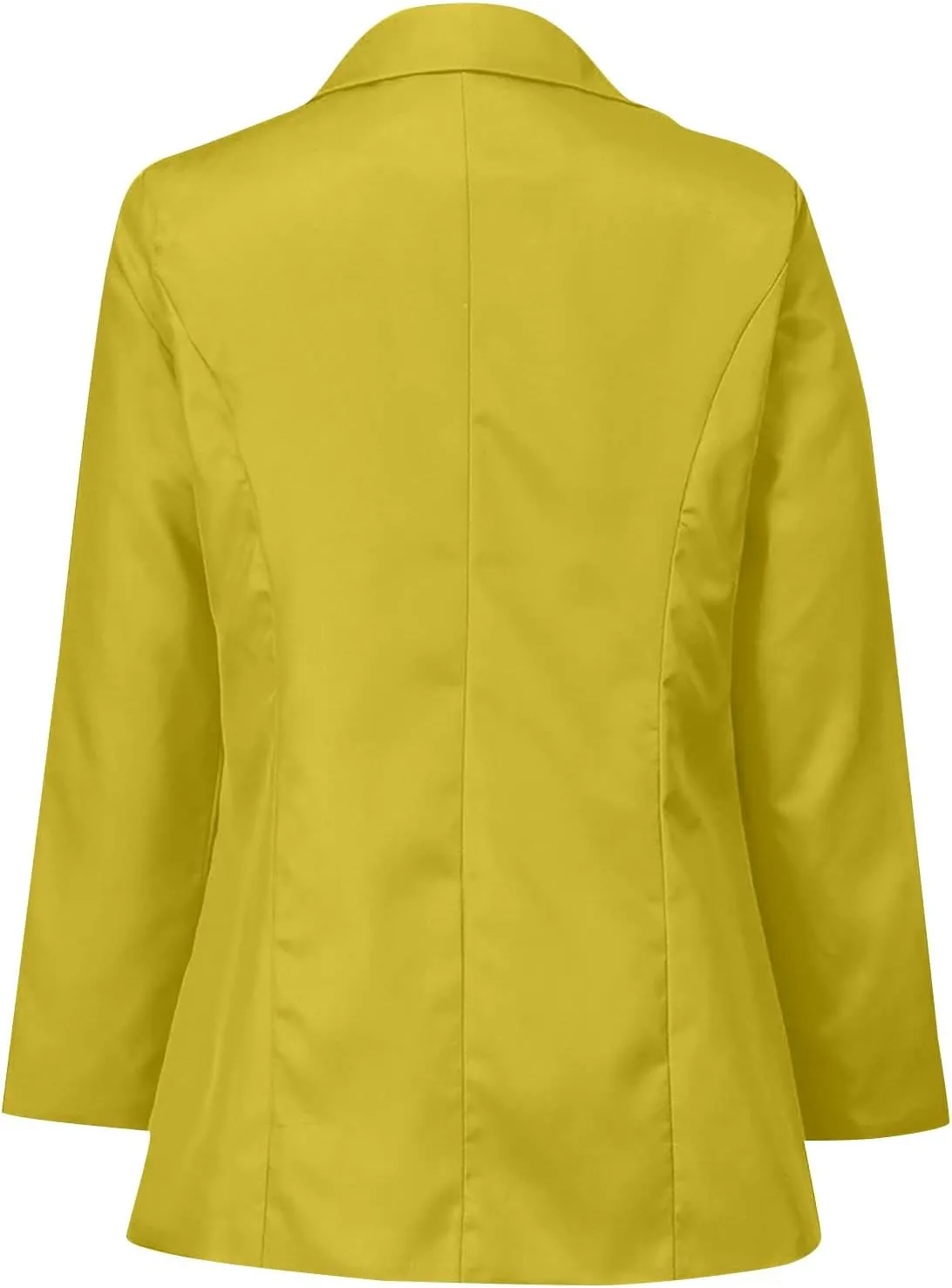 Blazers for Women Long Sleeve Button Open Front Blazer Jacket Solid/Hawaii Print Trendy Suite Coat with Pockets