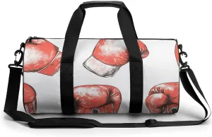 Boxer Boxing Gloves Compact Gym Bag Travel Duffel Bags Lightweight Foldable Sports Tote Gymbag