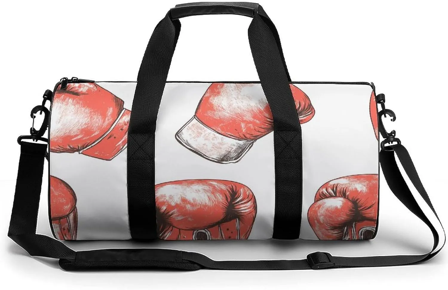 Boxer Boxing Gloves Compact Gym Bag Travel Duffel Bags Lightweight Foldable Sports Tote Gymbag