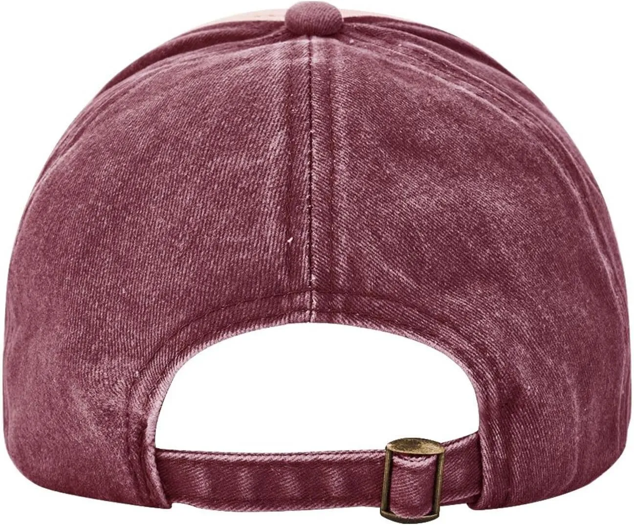 Bright Cabbage Print Golf Cap Washed Distressed Baseball Cap Adjustable Hat with Classic Suitable Hat