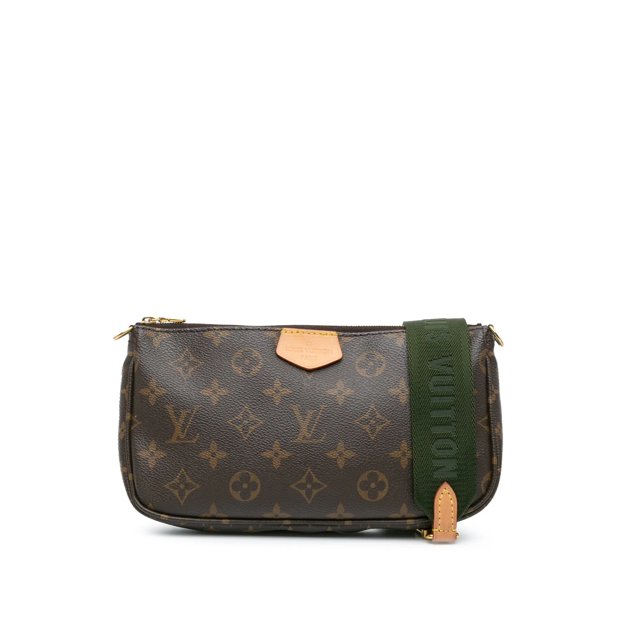 Brown Louis Vuitton Monogram Multi Pochette Accessoires Satchel
