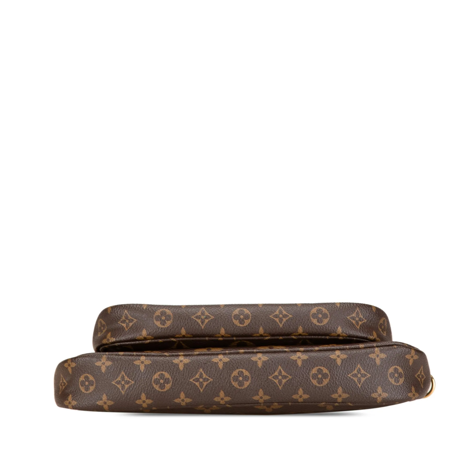 Brown Louis Vuitton Monogram Multi Pochette Accessoires Satchel