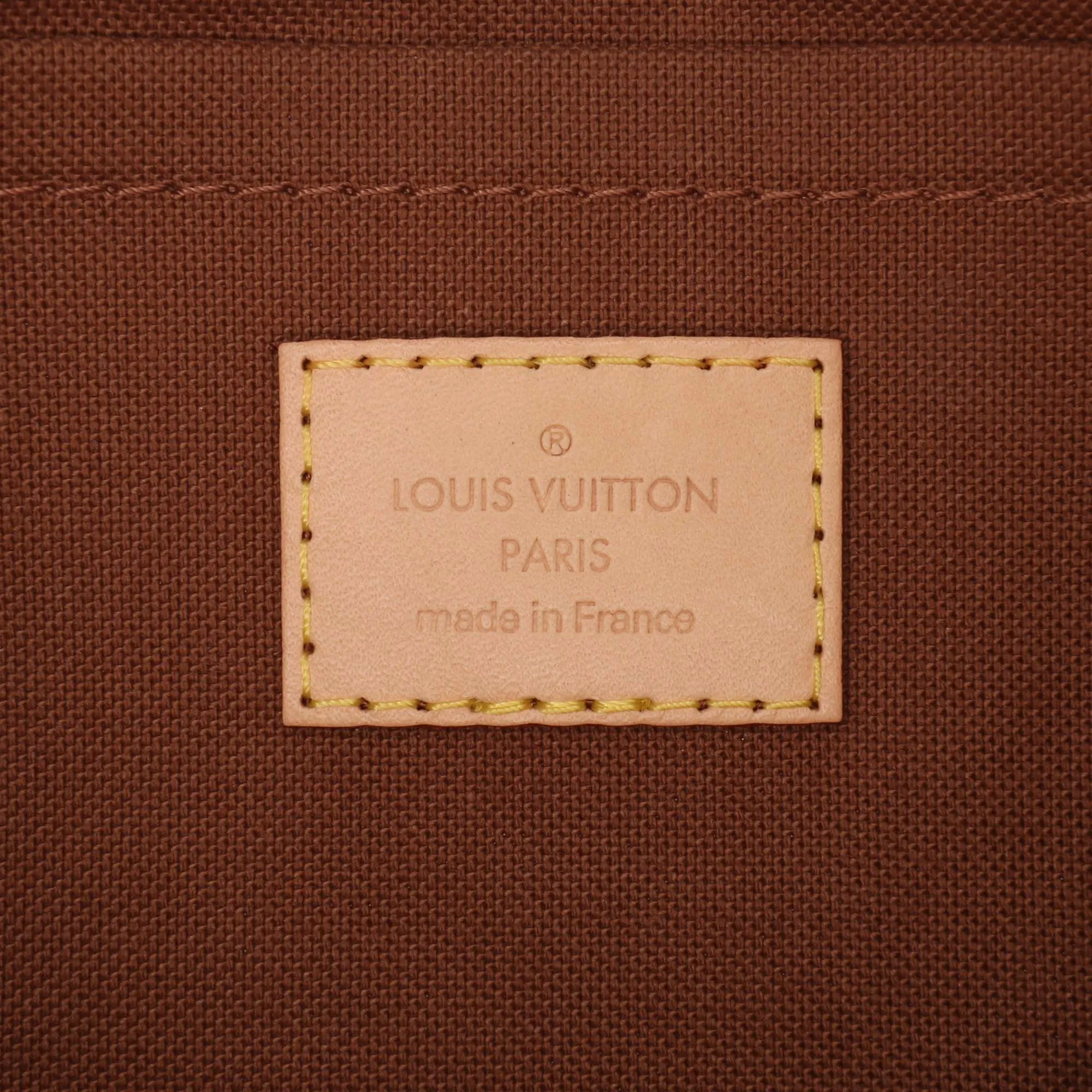 Brown Louis Vuitton Monogram Multi Pochette Accessoires Satchel
