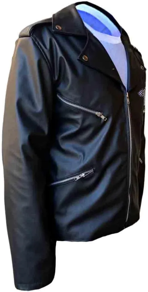 BSA Faith George Michael Rockers Revenge Faux Leather Jacket