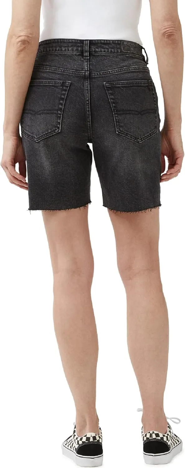 Buffalo David Bitton Women's Maggie Mom Denim Shorts