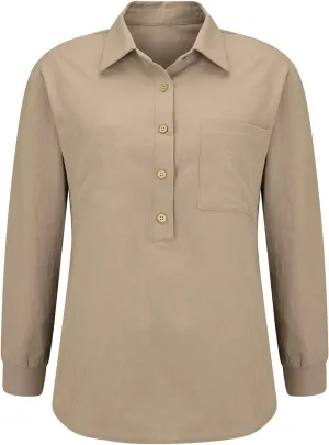 Button Down Shirts for Women Down Shirt Short Sleeve Cotton Linen Womens White Button Spring for