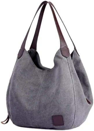 Canvas Bag Simple Wild Lady Retro Art Casual Bag Single Shoulder Bag