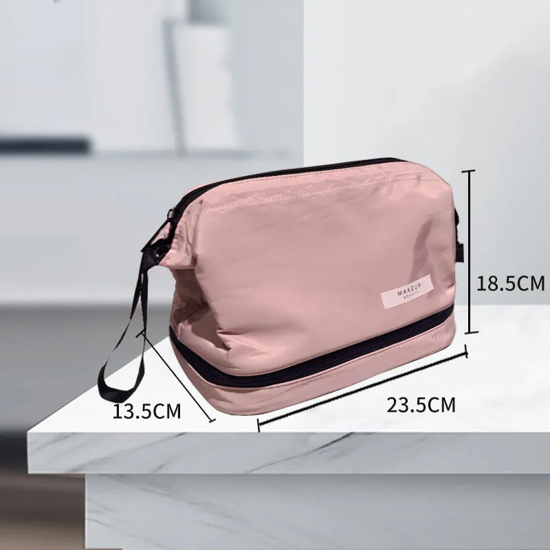 Capacity Wind Good-looking Portable Waterproof Wash Cosmetics Cloud Bags