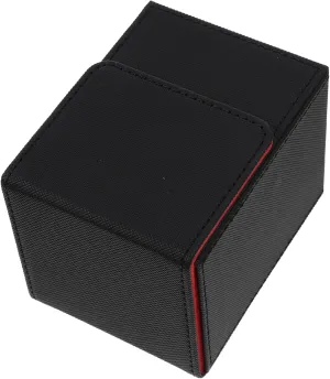 Card Storage Box Label Trading Card Storage Boxes Pu Leather Case for Home Desktop Cards Organizer Safe Material