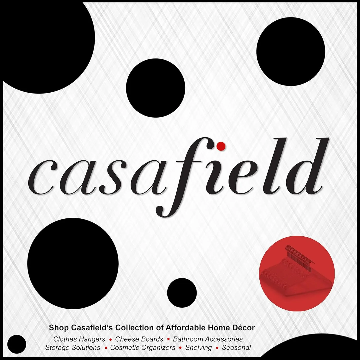 Casafield 50 Velvet Kid's Hangers - 14" Size for Children's Clothes - Ivory