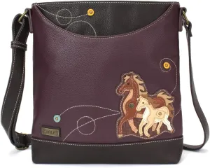 CHALA Sweet Messenger Mid Size Shoulder Purse with Adjustable Strap