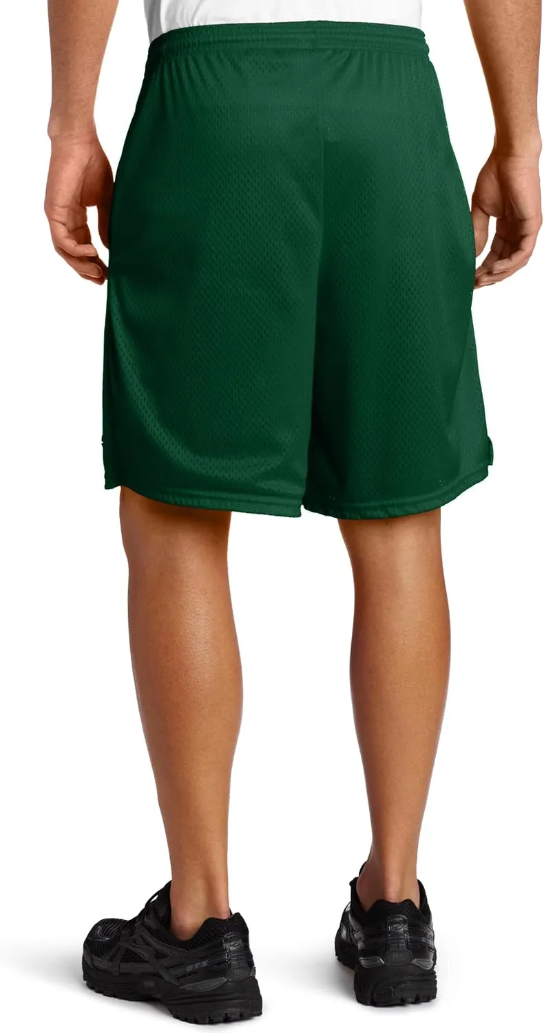 Champion Men's Big-Tall Mesh Short with Piping