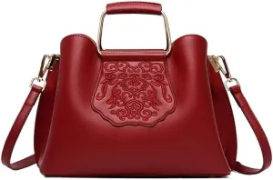 Chinese Style Embroidery Single Shoulder Bag for Women, Artistic and Retro Large Capacity Crossbody Bag