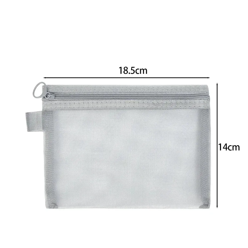 Clear Mesh Cosmetic Bags