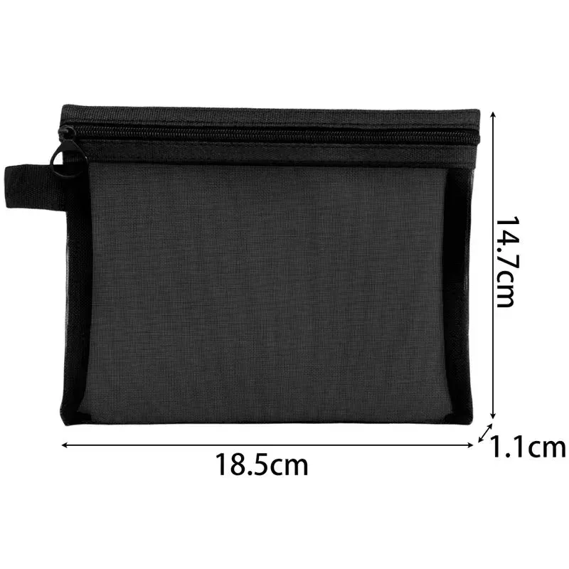 Clear Mesh Cosmetic Bags
