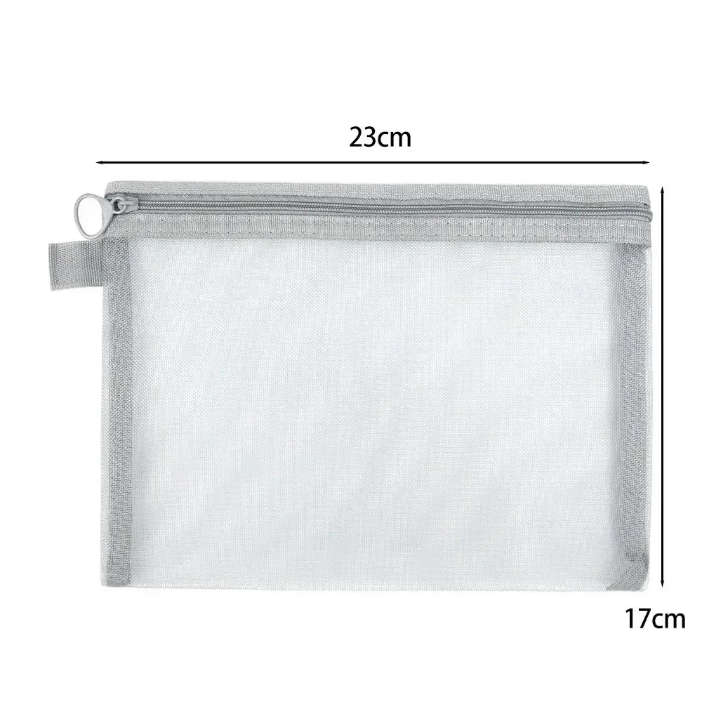 Clear Mesh Cosmetic Bags