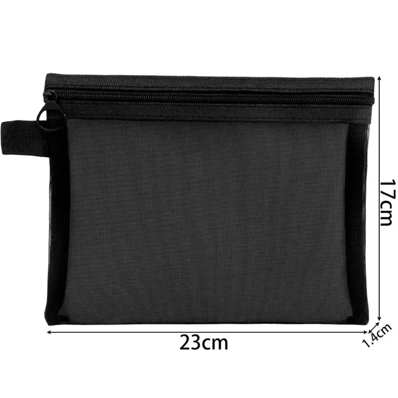 Clear Mesh Cosmetic Bags