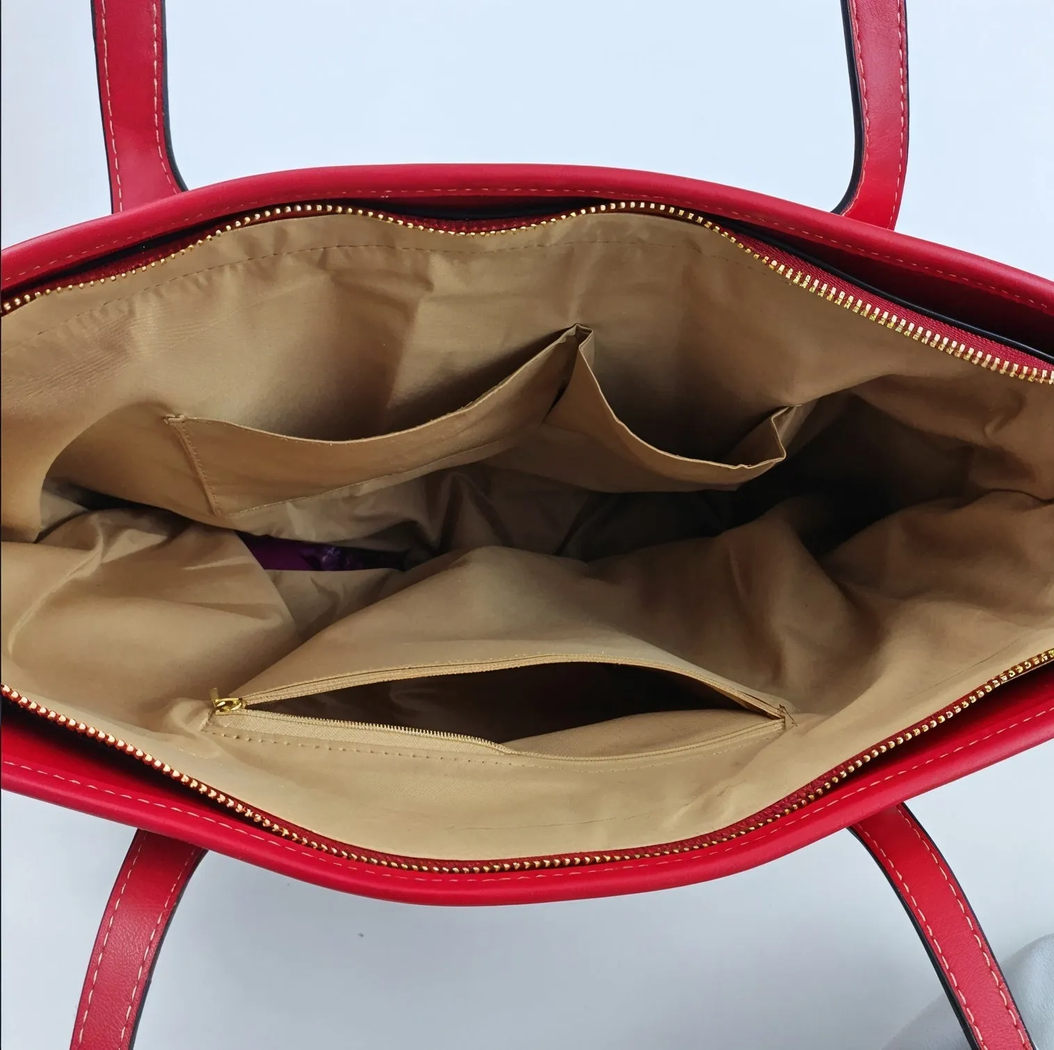 Clover Artistic  PU Leather Tote Bag