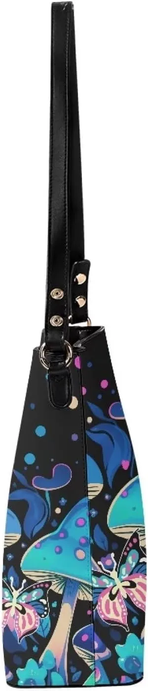 Coloranimal Women's Leather Handbags Purse with Buckle Large Capacity Crossbody Bags