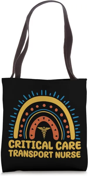Critical Care Transport Nurse Rainbow - CCT Emergency Flight Tote Bag