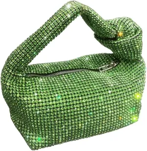 Crystal Full Rhinestone Evening clutch Bag Women's Handbags Purses Top Handle bag for Party
