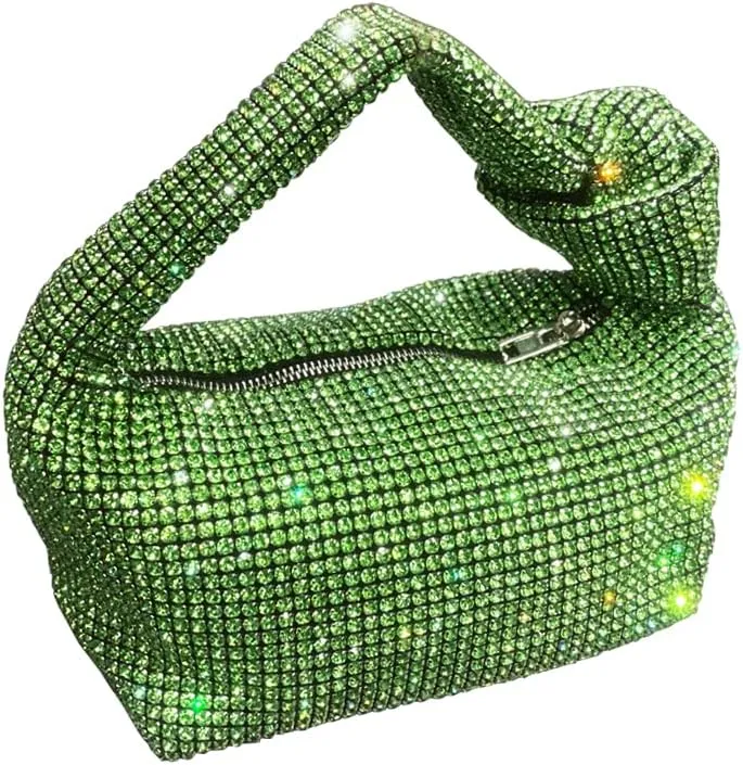 Crystal Full Rhinestone Evening clutch Bag Women's Handbags Purses Top Handle bag for Party