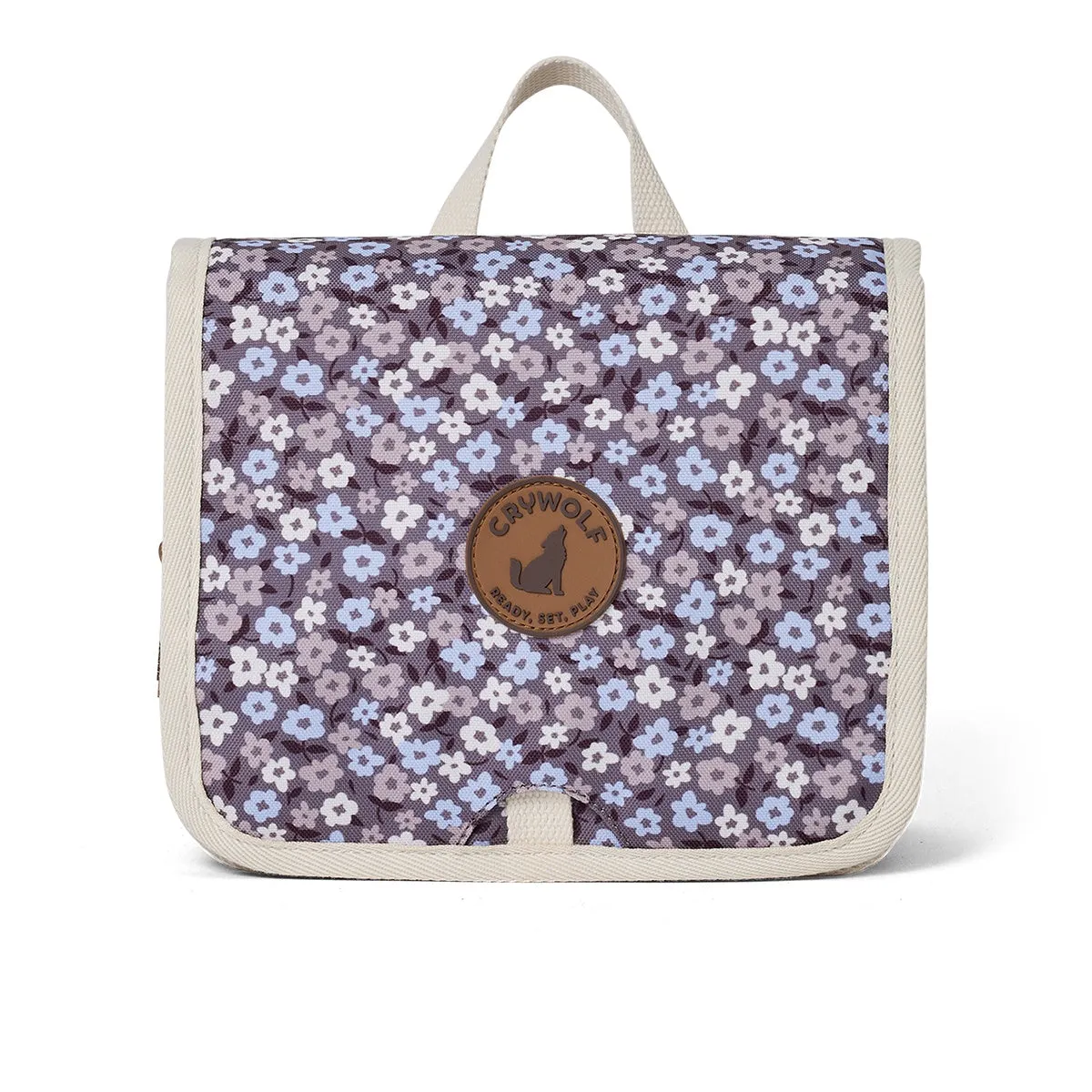 Crywolf - Hanging Toiletry Bag - Flower Fields