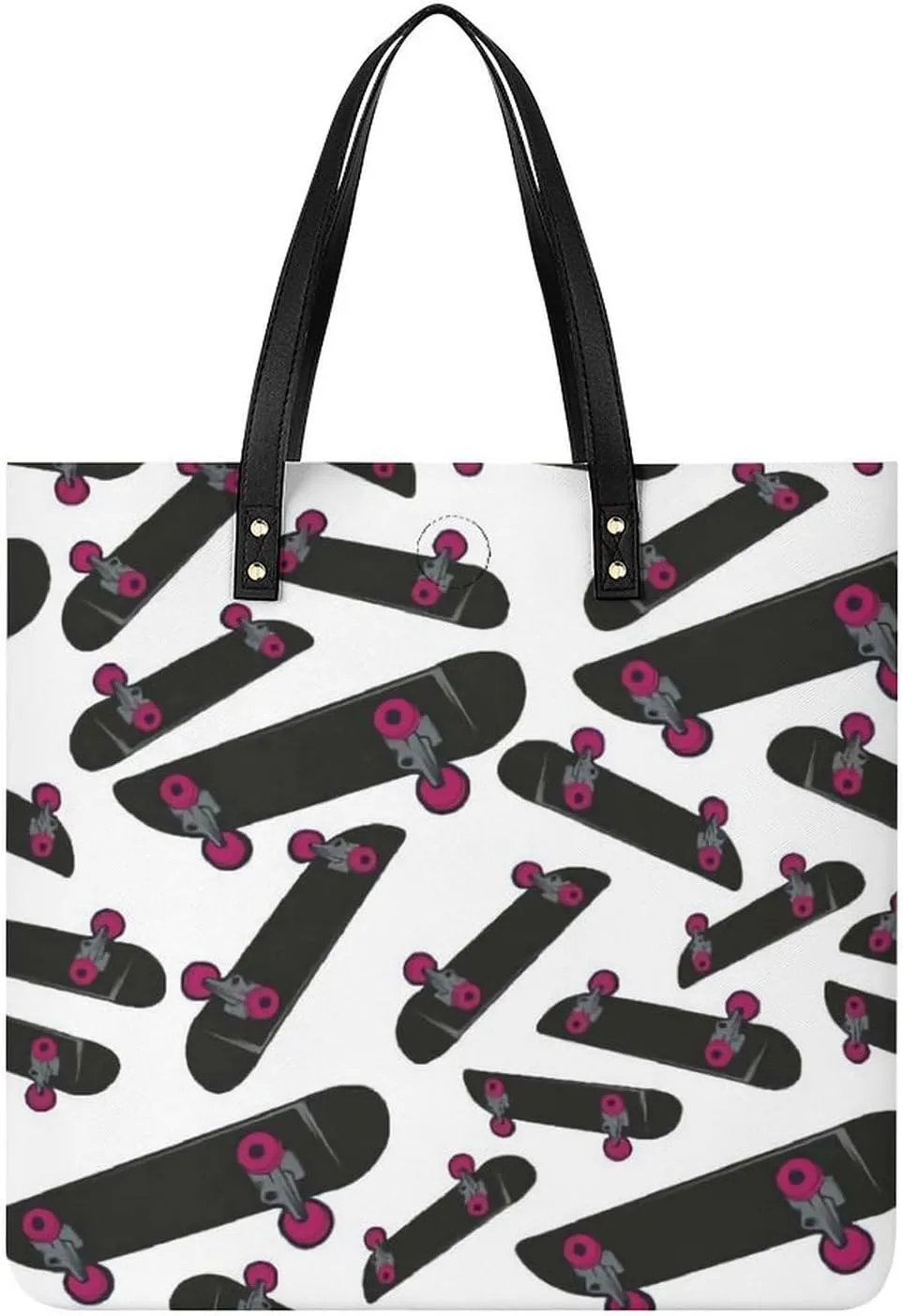 Cute AutismAwareness Large Capacity Leather Handbag