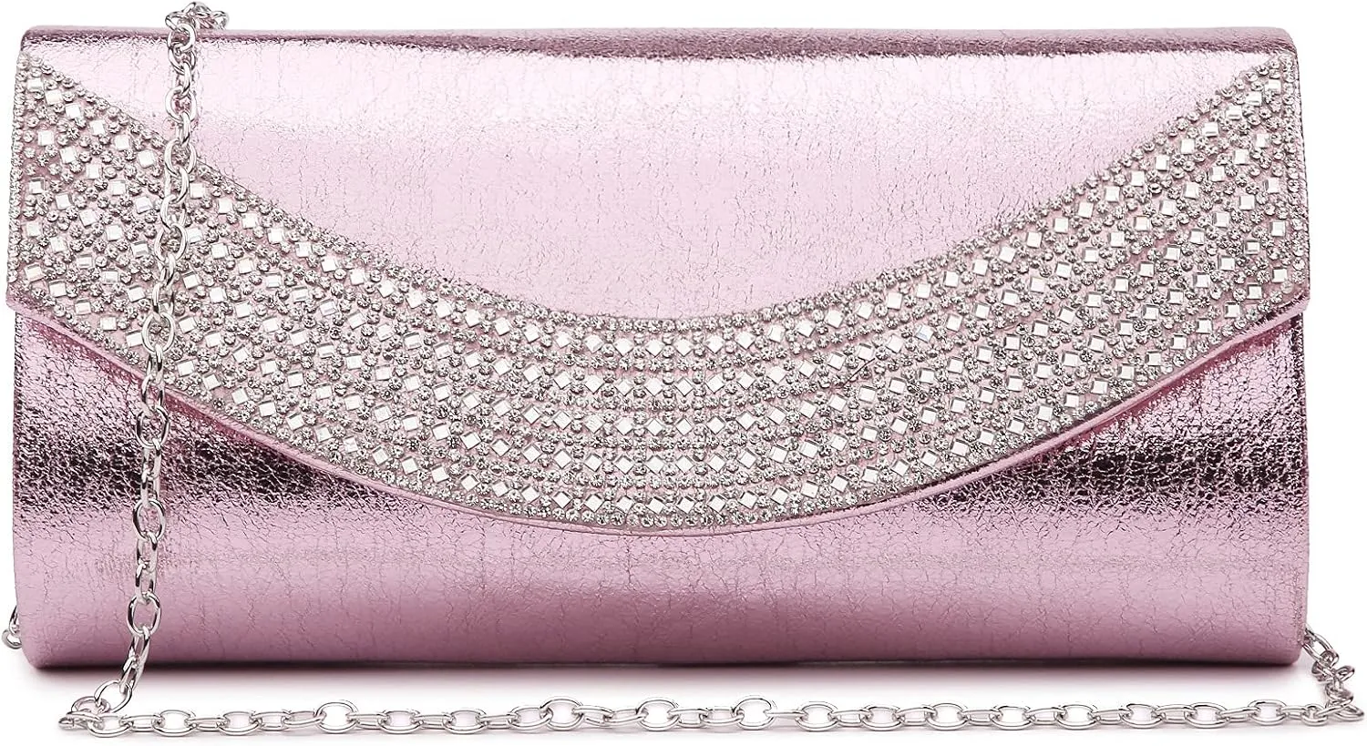Dasein Womens Clutch Purses Rhinestone Evening Bags Formal Wedding Party Purse Prom Handbags