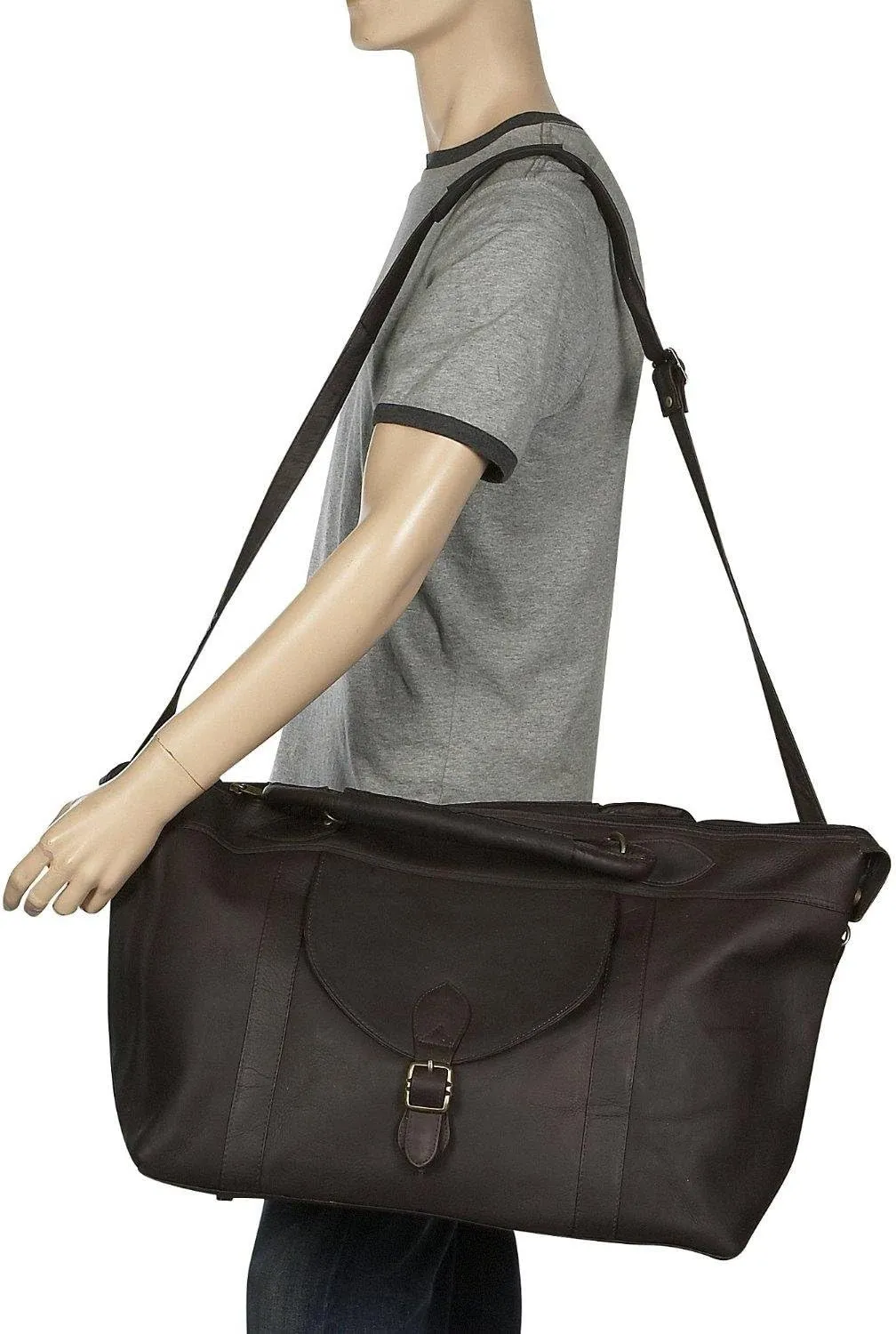 David King & Co. Top Zip Travel Bag, Black, One Size