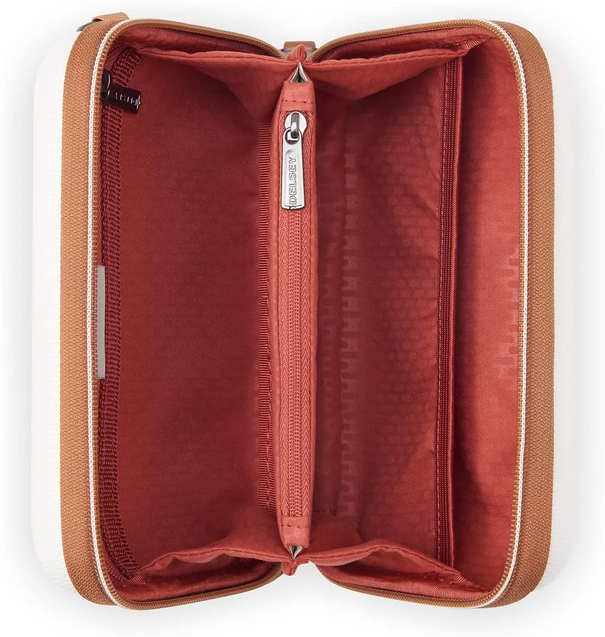DELSEY PARIS Chatelet Air 2.0 Hardside Luggage with Spinner Wheels, Angora, 3 Piece Set (20/28/Crossbody)