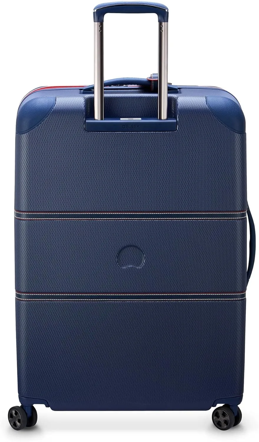 DELSEY PARIS Chatelet Air 2.0 Hardside Luggage with Spinner Wheels, Navy, Checked-Large 28 Inch
