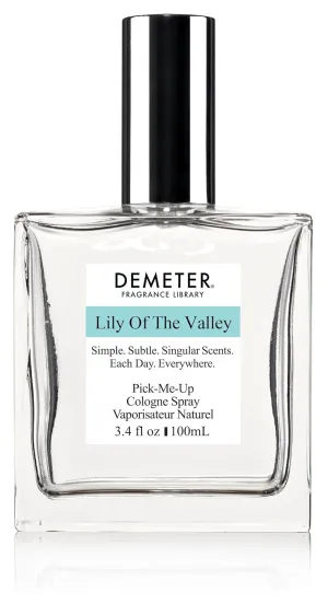 DEMETER Lily Of The Valley, 3.4 Oz Cologne Spray, Perfume for Women