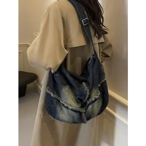 Denim Crossbody Bag