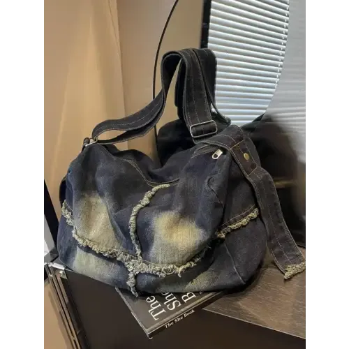 Denim Crossbody Bag