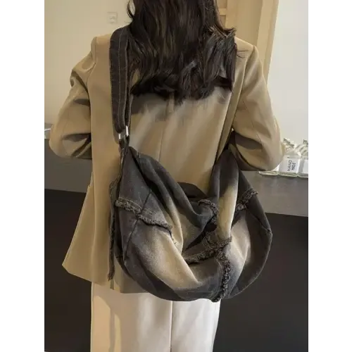 Denim Crossbody Bag