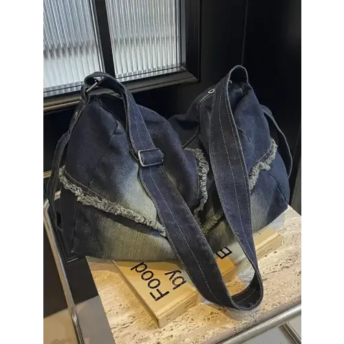 Denim Crossbody Bag