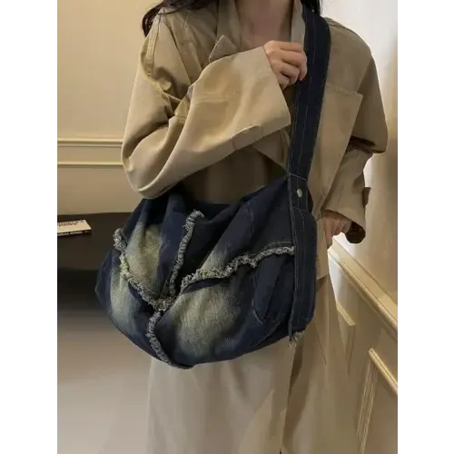 Denim Crossbody Bag