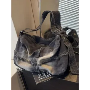 Denim Crossbody Bag