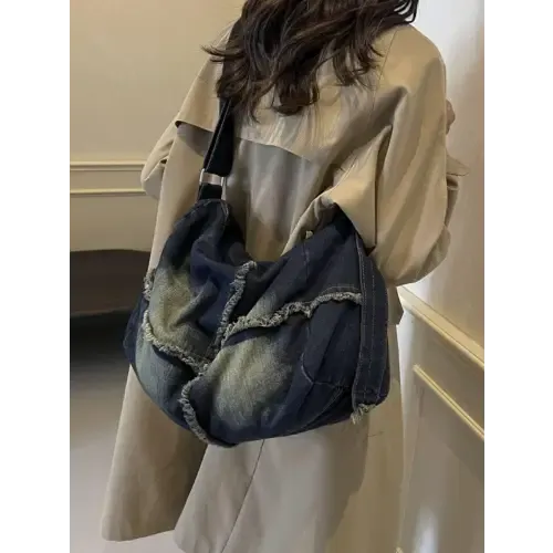 Denim Crossbody Bag