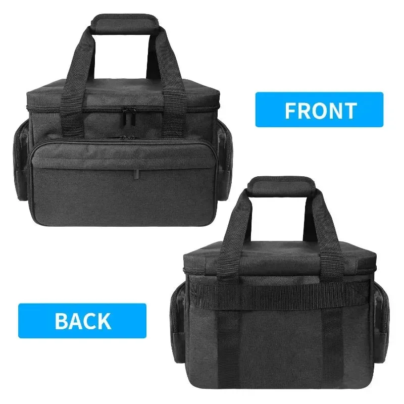 Detachable Travel Cosmetic Bag With Inner Pockets & Hair Care Storage 42 X 25 X 25 Cm
