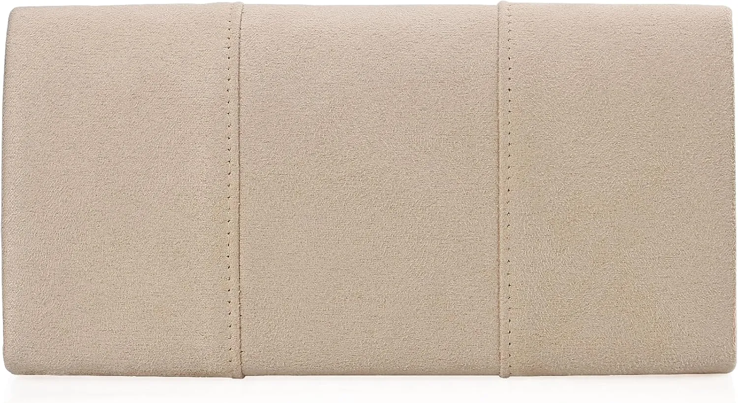 Dexmay Women Faux Suede Envelope Clutch Purse Evening Velvet Handbag Foldover Shoulder Crossbody Bag