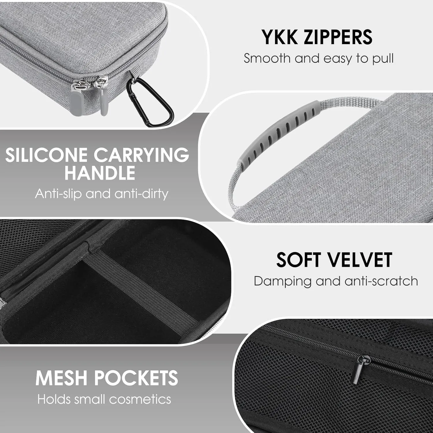 Diabetic Travel Case for Supplies, Portable Diabetes Carrying case for Glucose Monitor, Insulin Pens, Test Strips, and Lancets Diabetes Travel Case for Diabetic Supplies (Case Only)