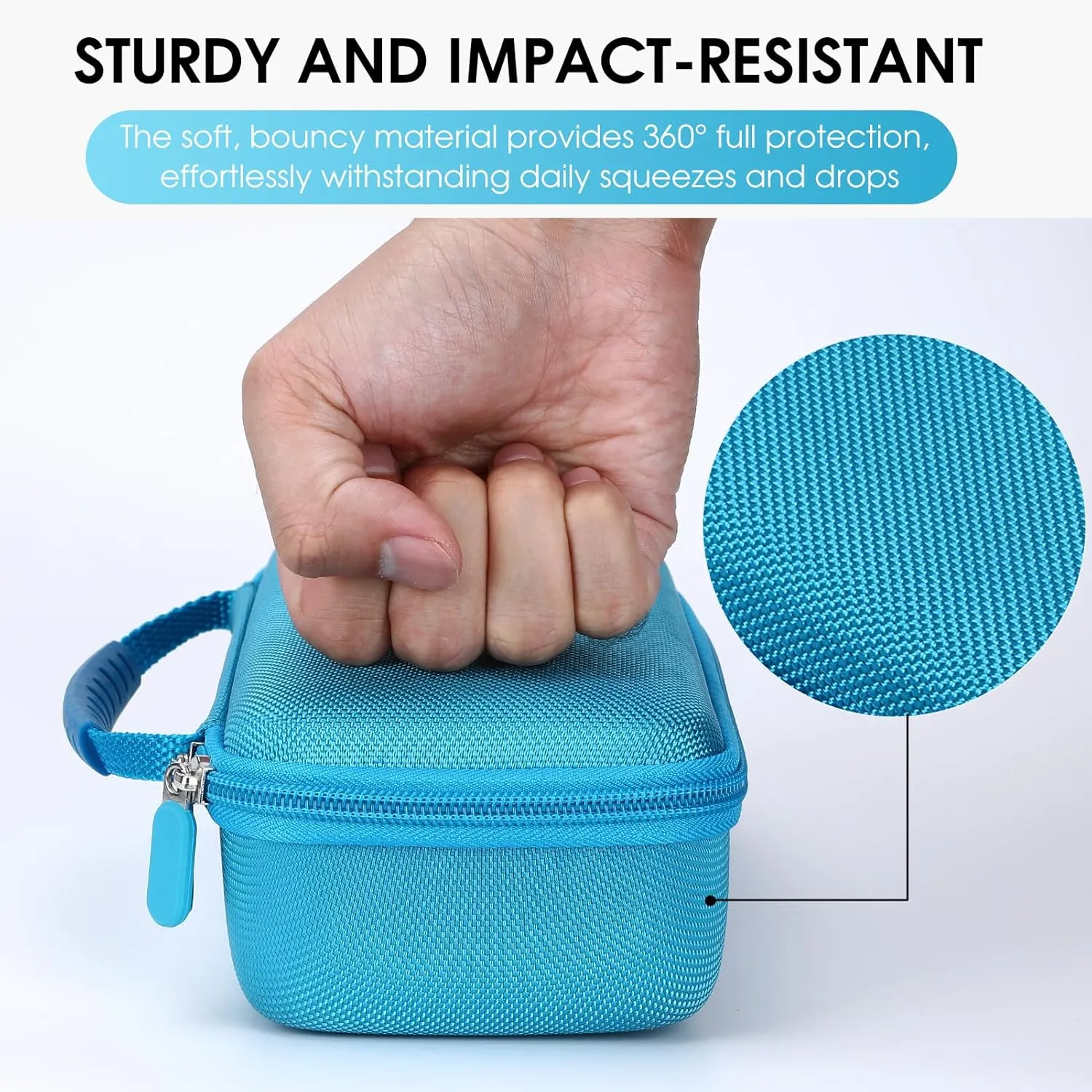 Diabetic Travel Case for Supplies, Portable Diabetes Carrying Case for Glucose Monitor, Insulin Pens, Test Strips, and Lancets Diabetes Travel Case for Diabetic Supplies (Case Only)