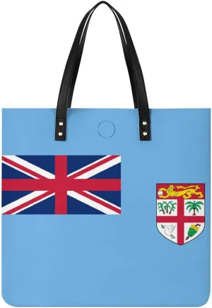 Djibouti Flag Women's Fashionable Leather Tote Bag Versatile Purse for Work and Leisure