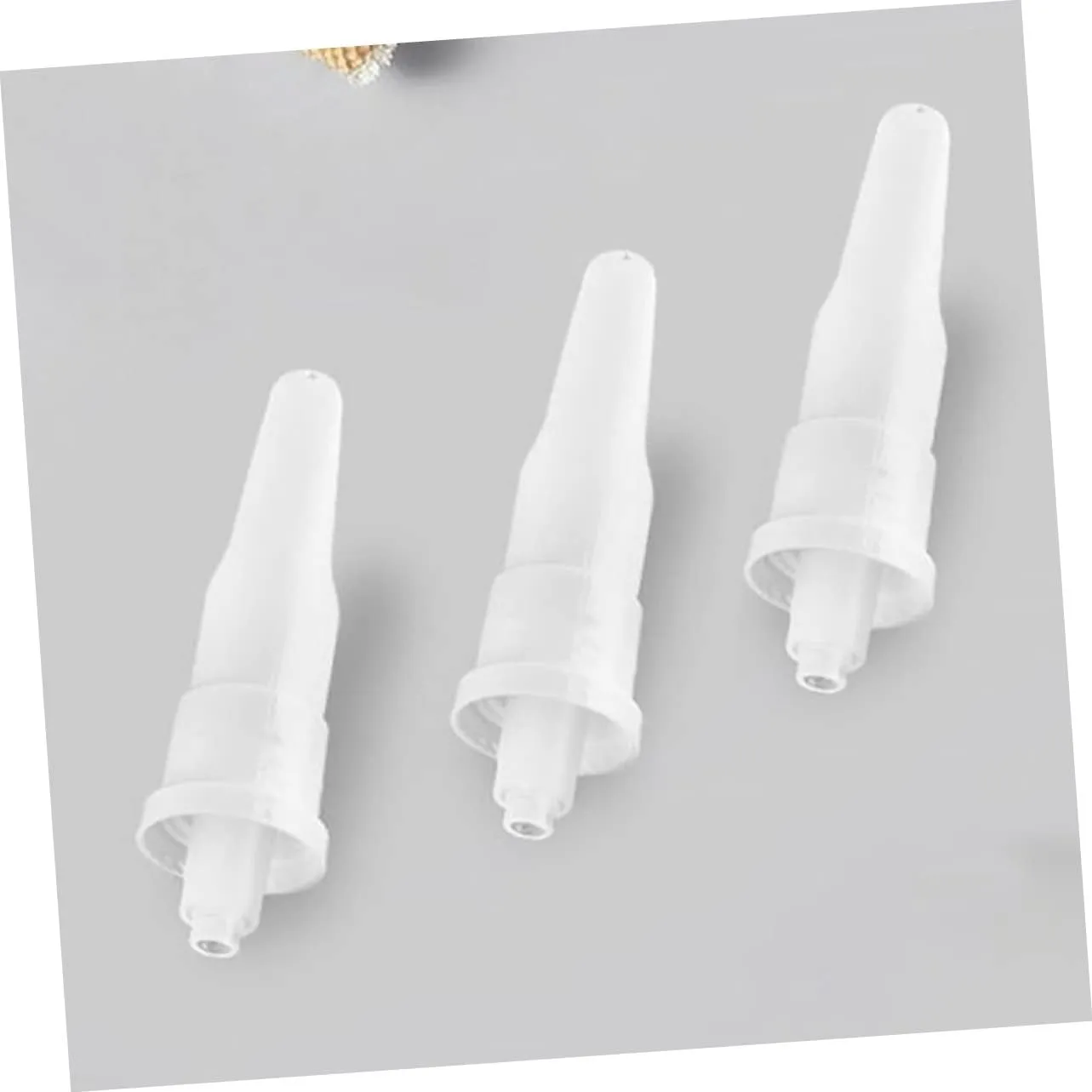 DOITOOL 3sets 10ml Empty Airless Pump Bottles Eye Containers Lotion Dispensers for Travel Daily Use 8pcs*3