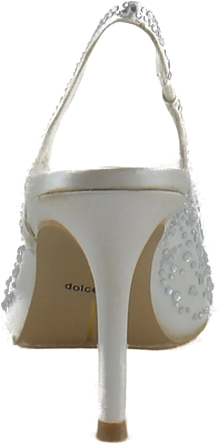 Dolce Vita Women's Kaye Crystal Pointed Toe Heels